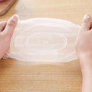 6 Pcs Reusable silicone food pot lid bowl covers wrap keep food stretch fresh Ew