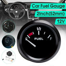 Car Fuel Level Gauge Universal Fuel Sensor E-1/2-F Pointer 12V Meter new 2" D8K3