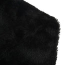 Women's Faux Rabbit Fur Scarf Autumn Winter Scarves black C7S4