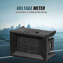 5-100V Digital Double Display Indicator Voltage Meter Battery Voltmeter