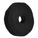 Long Fastening Tape 2cm Hook & Loop Fastening Tape Cable Ties 5M Black L3K6