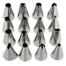16X Russian Icing Piping Nozzles Set Pastry Tips Bags DIY Cake Decorating Baking