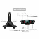 Bluetooth Car FM Transmitter MP3 Player Radio Adapter Charger Pc USB Kit x T7T1