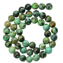 Natural Turquoise Beads 8mm Blue Africa Turquoise Round Loose Stone Beads