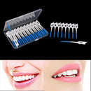 40pcs Disposable Toothpicks Soft Clean Interdental Seam Brush Elastic Massage M&