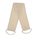 Soft Linen Sponge Bath Massage Brush Body Cleaning Exfoliator Washing Strap