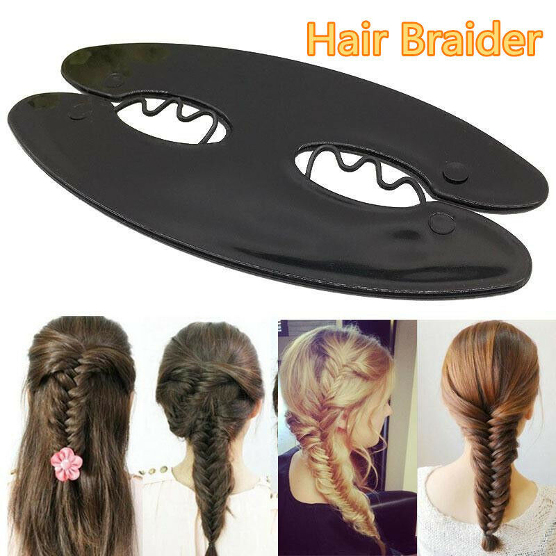 Braid Hair Braiding French Braid Tool Roller Twist Styling Bun Maker F7S3