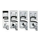 3/4/6mm Narrow Rolled Hem Foot Sewing Machine Hemmer Presser Foot 4pcs/set