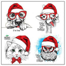 Merry Christmas Metal Cutting Dies And Clear Stamp Set For DIY Scrapbooking