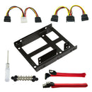 2.5" to 3.5" SSD HDD Mounting Kit Adapter Bracket Hard Disk Drive Holder Dock