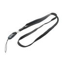 2 x Straps Neck straps for Mp3 Portable Camera Phone Identity Card - Black D1B2