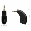3.55mm AUX Car ABS Bluetooth Receiver Speaker Stereo Audio Adapter for Music F