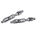 2pcs stainless steel fishing rods wheel seat pole deck rods clip reel fitted LJ