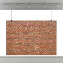 Rustic Red Brick Background Cloth Decoration Photography Props Backdrop A