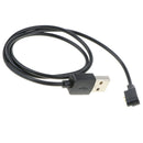 Smart Watch USB Fast Charging Cable Cradle Stand For Smart Watch Black
