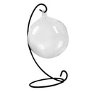Hanging Clear Glass Ball Air Plant Terrarium With Metal Stand Globe Rack