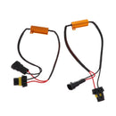 2X HB3 9005 50W 6Ohm LED DRL Fog Light Canbus Load Resistor Harness Decoder