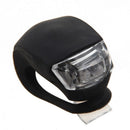 5X(Waterproof Double Red LED Light with Black Silicone for Bicycle M1I1)