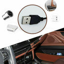 Blue USB Car Atmosphere Ambient Star Light Christmas Interior Decor Adjustable