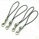 100 pcs Lobster Clasp Hooks Claw Buckle Snap Key Chain Cord Phone Cell Lany