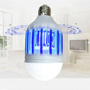 LED Anti-Mosquito Bulb 15W 1000LM 6500K Electronic Insect Fly Lure Kill Bulb M&O