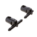 1 Pair Windshield Wiper Spray Jet Washer Fluid Nozzle for Opel Buick