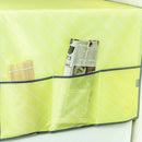 Protective Cover Dust Proof Cover for Washing Machine Washer Dryer Yellow