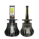 Dual Color 6000k White 3000K yellow H3 Car LED Fog Light for car truck suv S6Y4