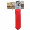 Male to Female M/F Thread 1/2" Full Port Brass Water Ball Valve