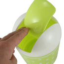 Plastic Mini Trash Basket Garbage Can Bin Desktop Wastebasket Workshop Exqu