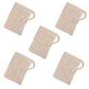 5 Pcs X Soap Bag, Soap Bags in Cotton and Linen, Organic Soap Sachet, Soap