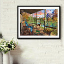 5D DIY Full Drill Diamond Painting Garden Cross Stitch Embroidery Mosaic