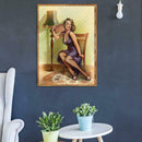5D DIY Full Drill Diamond Painting Cross Stitch Embroidery Kit (Beauty01)