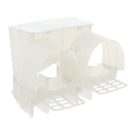 Unique Bird Poultry Feeder Plastic Food Container Parrot Pigeon Splash Proof
