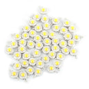 50PCS 1W LED Chips High Power White Light-Emitting Diode 110-120 lm Lamp Beads