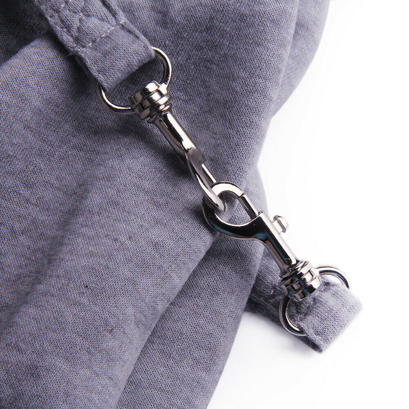 Pet Dog Cat Sling Shoulder Carrier Outdoor Travel Puppy Pouch Bag Grey A