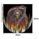 5D Skeleton Warrior Diamond Painting Embroidery DIY Cross Stitch Home Decor