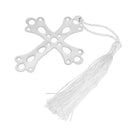 Metal Hollow Cross Bookmark Page Maker Wedding Birthday Gift with Box A