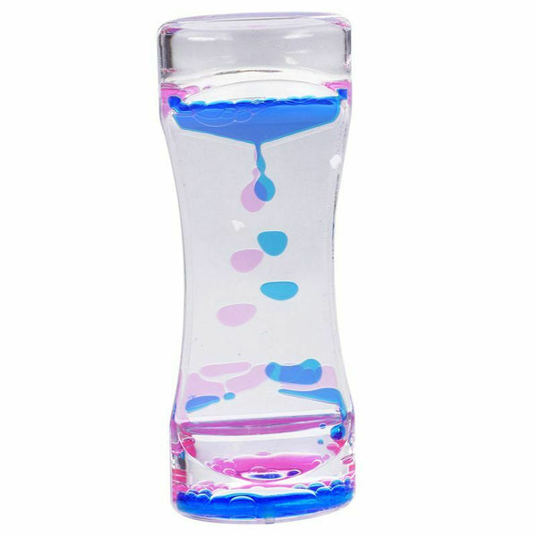 Liquid Timer Bubble Motion Drop Timer for Sensory Play Visual Bubble Gravit U9N6