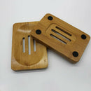 Natural Bamboo Wood Bathroom Shower Soap Tray Dish Storage Holders Plate T AHO
