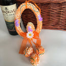 Easter Egg Decoration Wreath Party Fondant Decoration DIY Hanging Ornament  W6B3