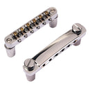 1 Set Roller Saddle Bridge Tailpiece with Studs Anchors Replacement for LP SG