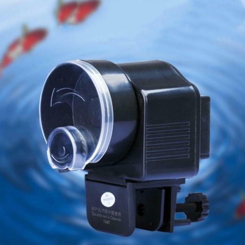 Automatic Auto Digital LCD Fish Food Feeder Timer For Aquarium Tank Feed ZIQ