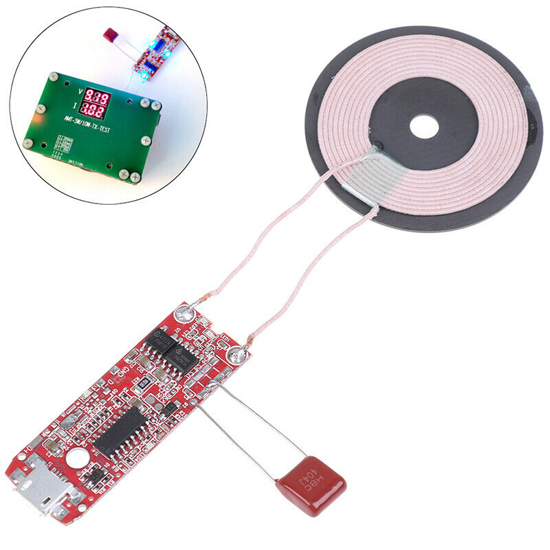 1Pc 10W Qi Wireless Charger Module Transmitter PCBA Circuit Board  OZ