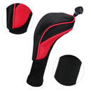 3Pcs/Pack Long Neck Golf Hybrid Club Head Covers Interchangeable(1#3#5#) J2N2