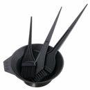 4x Hair Dye Colouring Bowl Comb Brushes Tint Set Hairdressing Salon Tool set.