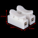 30pcs Self Locking Electrical Cable Connectors Quick Splice Lock Wire Terminals