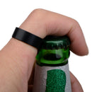 22mm Blue Beer Opener  Tool Stainless Steel Finger Bottle Opener