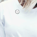Music Performer Brooch Badge Jacket Lapel Pin Ornaments Jewelry (Style 2) A