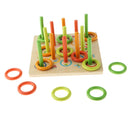 Wooden Educational Toys, Color Rings Stacking Toddler Puzzles Toys, For Kids